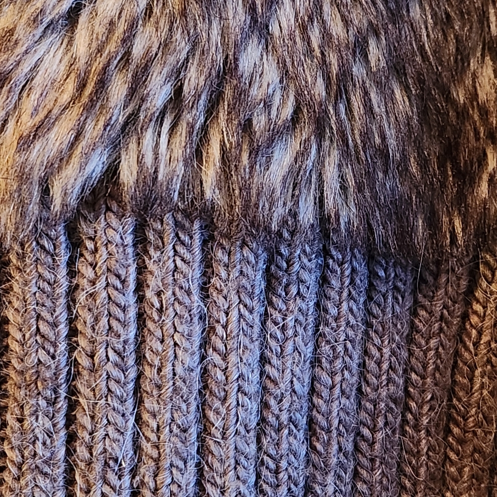 CAbi Alpaca Wool Blend Faux Fur Sweater Vest Sz S | Style 167 - Picture 10 of 13